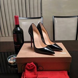 Christian Louboutin So Kate Patent Leather Heels